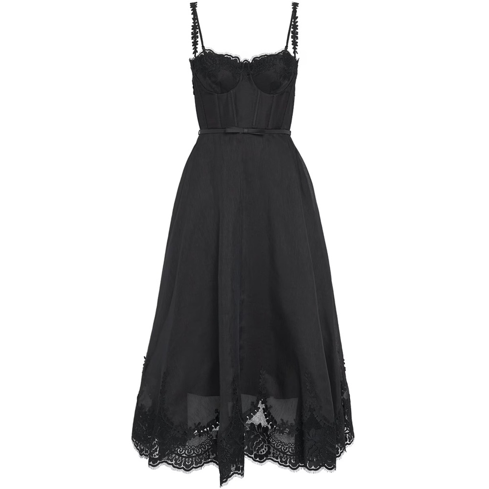 NOT FOR SALE I’m Looking For This Zimmermann Linen-Silk Hypnotic Midi Dress